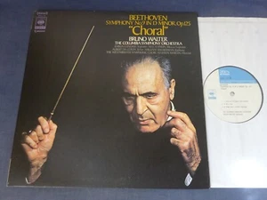 BEETHOVEN - SINFONIE NR. 9 LP, Columbia S/O, Bruno Walter, SONY SOCL 72 - Bild 1 von 4
