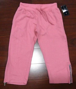 PANTALONI LOVEMOOD Rosa DONNA 3 Quarti Sudore Jogger con Cerniera Taglia M Media NUOVI con etichette - Foto 1 di 2