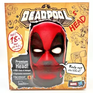 Hasbro Marvel Legends Series DEADPOOL'S Premium Interactive HEAD • NEW - Picture 1 of 6