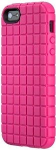 Speck Products PixelSkin Rubberized Case for iPhone 5 & 5S - Raspberry Pink - Picture 1 of 3