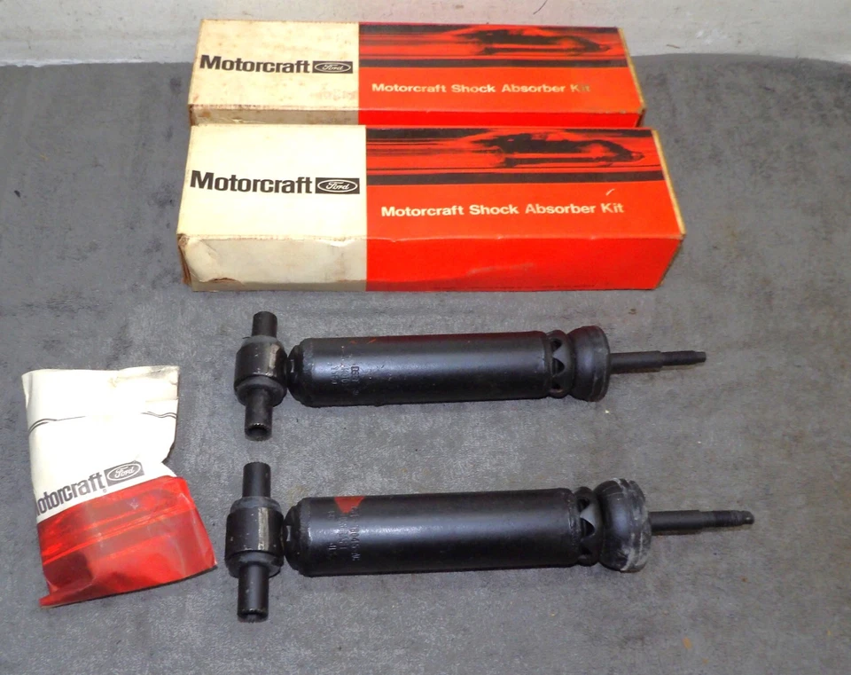 1974-1978 Ford Mustang II Ghia Mach 1 King Cobra NOS L+R FRONT SHOCK ABSORBERS - Image 1 of 4