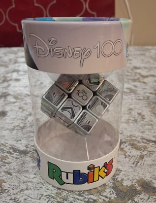 Металлический кубик Рубика Disney 100 6068390 20144697 Spinmaster 100th Anniversary - Изображение 1 из 4