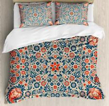 Retro Modern Duvet Cover Set Twin Queen King Sizes with Pillow Shams