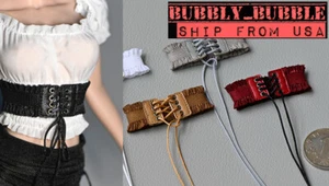 1/6 Stretch Schnürgürtel für 12" Phicen TBLeague Hot Toys weibliche Figur ☆USA☆ - Bild 1 von 4