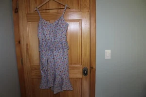 J. Jill Sleeveless Hi/LowFloral Liberty Fabric Lined Cot. Sundress - Sz. 12 NWT - Picture 1 of 8