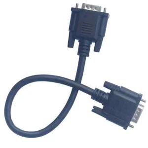30cm VGA Cable 15 Pin Male to Male RGB Cable for PC Computer Monitor Projector - Picture 1 of 11