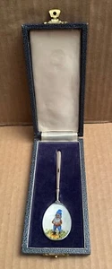 Royal Irish Silver Co 1971 cuchara Gardener Demitasse de plata esterlina en caja - Imagen 1 de 6