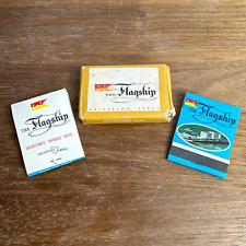 Galveston Texas The Flagship Hotel 2 Matchbooks and Soap Bar Oversea Hotel Pier