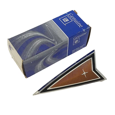 Nuevo parachoques delantero dorado GM Pontiac Crest emblema se adapta a 78-81 Firebird Trans Am Y82 Foto 1 de 4