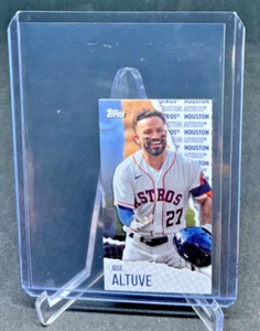 2021 Topps RIP Baseball JOSE ALTUVE Mini 36/50 Astros - Picture 1 of 2