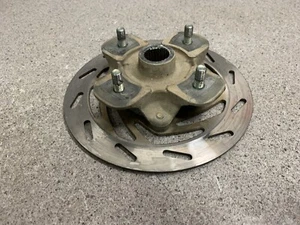 08-14 Yamaha Grizzly 550 / 07-15 Grizzly 700 Front Wheel Hub w/ Brake Disc - Picture 1 of 5