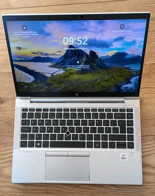 HP Elitebook 840 G7 Core i5 10210U 2.11GHz 8GB RAM 256GB 14.1" FHD 10th Gen 3637 - Image 1 of 4