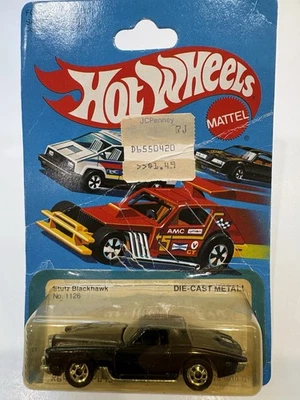 De colección 1981 Hot Wheels Stutz Blackhawk negro #1126 Foto 1 de 4