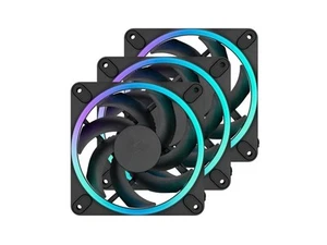Fractal Design Momentum 12 RGB PWM Black 120 mm ARGB LED FDB (Fluid Dynamic - Afbeelding 1 van 5