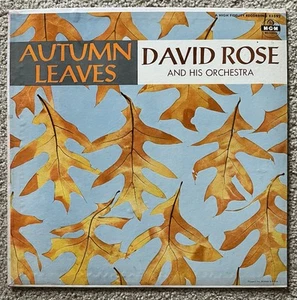DAVID ROSE - Autumn Leaves LP 1957 MGM - E3592 mono Vinyl * EXCELLENT - Picture 1 of 6