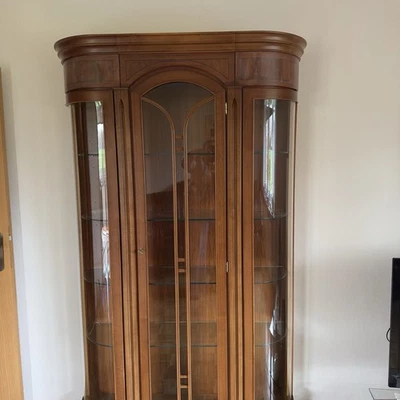 Massivholz  Vitrinenschrank  - Bild 1 von 4