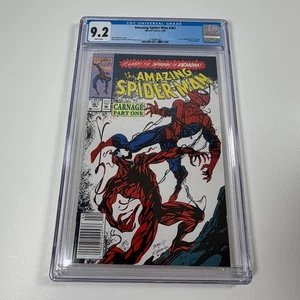 Amazing Spider-Man #361 Marvel Comic Book 1992 CGC 9.2 1st Carnage - Picture 1 of 3