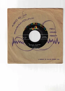 Joe Bennett & The Sparkletones ROCK A BILLY 45(ABC-PAR 9837) Black Slacks/Boppin - Imagen 1 de 2