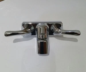 RV/Motorhome 4 '' Tub Shower Faucet Valve Diverter Chrome Finish - Picture 1 of 4