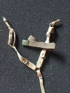 1/6 DID, DRAGON, DRAGON ETC. WW II GERMAN DAK FABRIC & LEATHER BELT AND STRAPS - Imagen 1 de 7