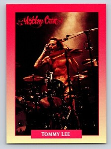 #199 Tommy Lee - Motley Crue - 1991 Brockum Rock Cards (NRMT-MT)