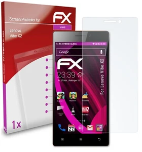 atFoliX Glass Protective Film for Lenovo Vibe X2 Glass Protector 9H Hybrid-Glass - Picture 1 of 5