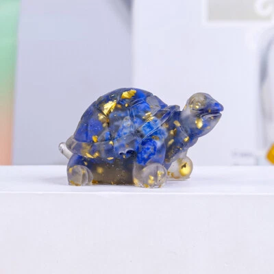 Hadas Jardín Miniaturas Tortuga Resina Tortuga Figura Animales Estatuillas Escultura Foto 1 de 4