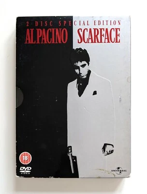 Scarface DVD (2004) 2 disc special edition region 2 PAL Brian De Palma Al Pacino - Image 1 of 4