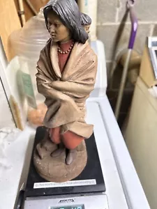 Tom Clark figurine gnome elf sculpture Sacajawea statue western native US - Picture 1 of 4