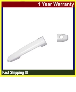 Outside Door Handle w/ Keyhole For Corolla tC xA xB Matrix RAV4 Front White 040 - Picture 1 of 4
