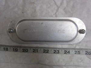 Cubierta de conducto Crouse Hinds 590 11⁄2" 1,5"", nueva - Imagen 1 de 2