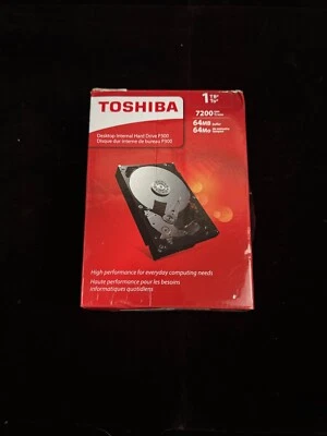 Toshiba P300 1 TB Internal 7200 RPM 3.5" (HDWD110XZSTA) Hard Drive, Free QuikShp - Image 1 of 4