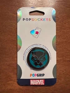 Black Panther Pop socket Phone Grip PopGrip Marvel Comics New In Box - Zdjęcie 1 z 2