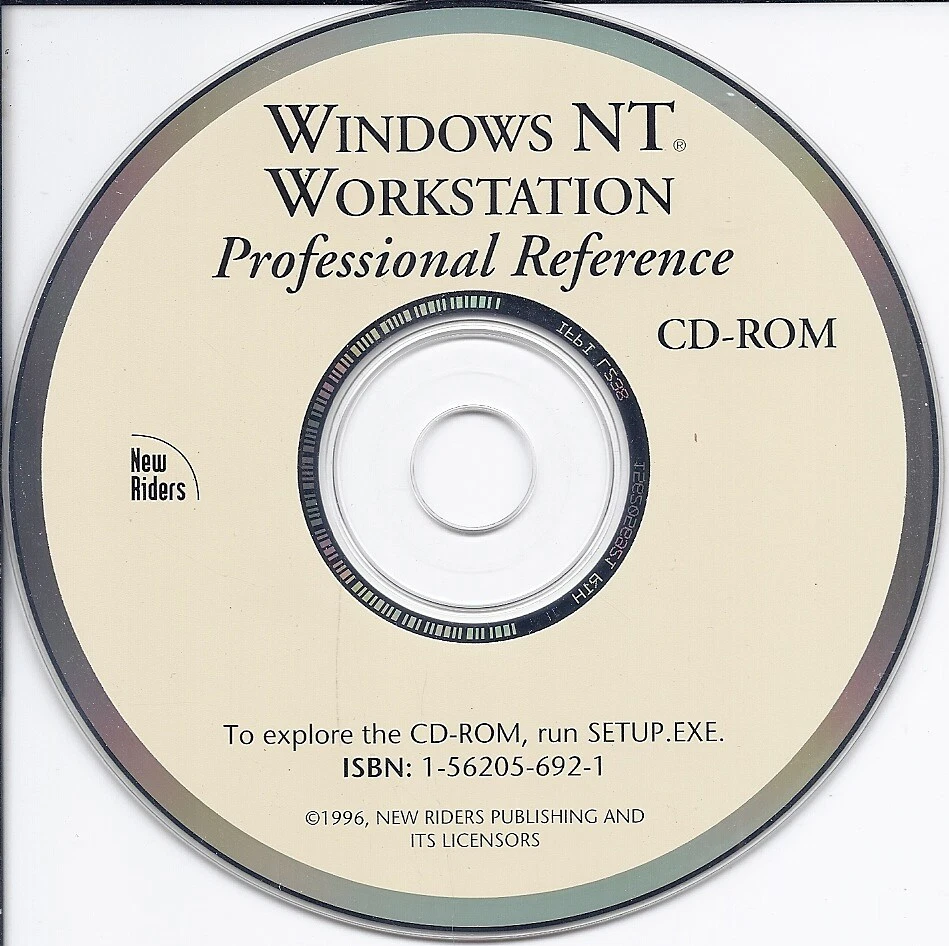 CD de referencia Microsoft NT Workstation Foto 1 de 1