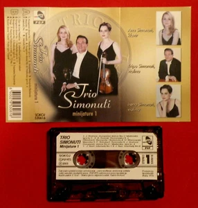 STRING TRIO SIMONUTI YUGOSLAVIA SERBIA CROATIA BOSNIA MONTENEGRO CASSETTE TAPE - Picture 1 of 2