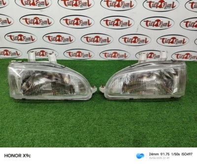 Honda Civic 5th Gen 1992-1995 EG6-EG9-EJ1 OEM Stanley Glass Headlights - Image 1 of 4