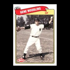 Gene Woodling 1989 Swell Baseball Greats New York Yankees #102 R320A 96