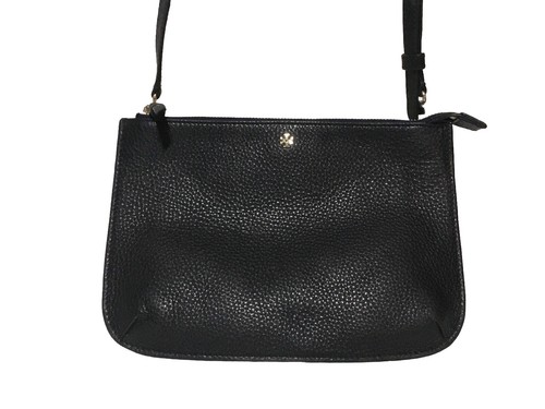 Tory Burch Borsa a tracolla in pelle nera cinturino