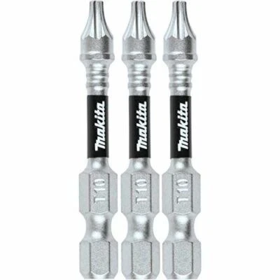 Makita E-00826 Impact XPS? T10 Torx 2" Power Bit, 3/pk - Image 1 of 4