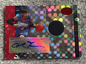 2006 Bowman Elevation Allen Iverson Power Brokers Auto Relic 5/9 PBAR-AI HOF - Picture 1 of 7