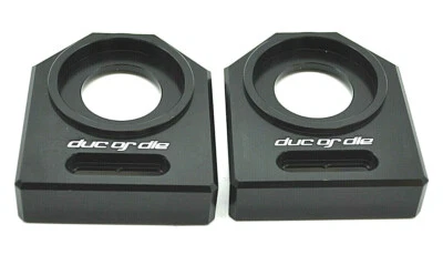 NEU Ducati ST2 ST3 ST4 ST4s  Kettenspanner Achsplatte Schwinge Schutz black  - Bild 1 von 4