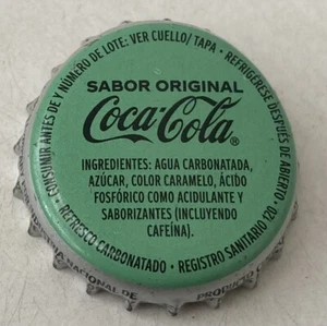 BOTTLE CAP SODA REFRESCO CORONA CAPSULE KRONKORKEN TAPPI COCA COLA. NICARAGUA - Imagen 1 de 4