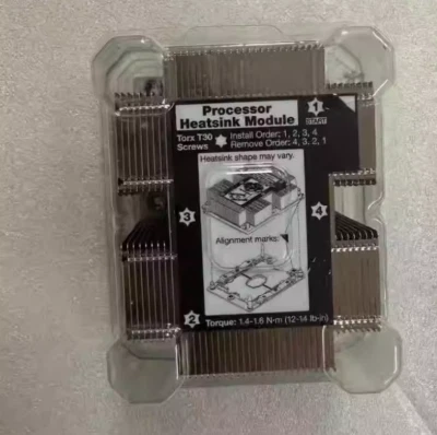 01KP652 01KP653 LENOVO HEATSINK 2U 165W FOR THINKSYSTEM SR670 SR650 SR550 SR590 - Image 1 of 4