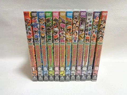 DVD Super Sentai Series Jyuden Sentai Kyoryuger - 12 volume set #O Cover