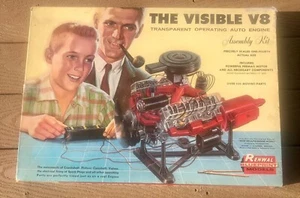 Vintage 60er Jahre Renwal Model The Visible V8 Motor Modellbausatz - Bild 1 von 18