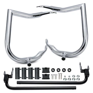 Touring Rear Saddlebag Guard Bar for Street Electra Glide Road King Glide 14-Up - Picture 1 of 7