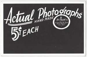Publicidad Photo Postcard Co. de Los Ángeles, California - FOTO REAL Fotógrafo - Imagen 1 de 2