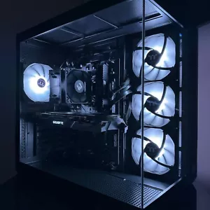 RGB Gaming PC | RTX 2060 | Ryzen 5 5500 | 16GB DDR4 | 500GB NVMe SSD - Picture 1 of 9