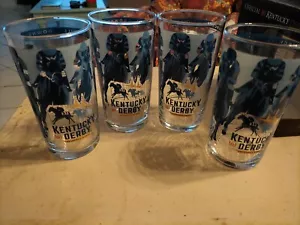 Official 2021 Kentucky Derby 147 4-pack 12oz Mint Julep Glasses NIB NEW open box - Picture 1 of 9