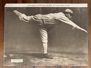 1909 Ed Walsh Sporting News Supplement M101-2